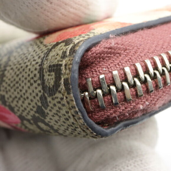 Gucci GG Supreme canvas Wallet beige multicolor - Picture 5 of 6